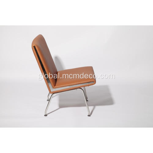 Living Room Leather Lounge Chairs Airline chair CH401 in genuine leather Supplier